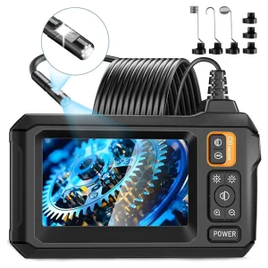 Industrial Endoscope Camera 8mm HD1080P 4.3inch IPS Screen IP67 Waterproof 8 LEDS